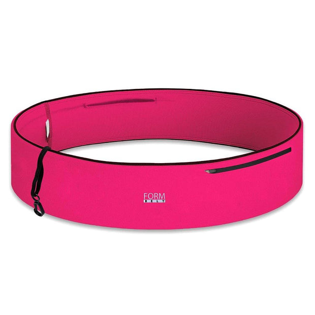 formbelt plus laufgürtel running belt reißverschluss fitnessgürtel pink