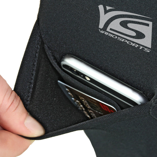 Laufhose Seitentasche Kreditkarte Taschentücher Personalausweis Handy Schlüssel Kordel